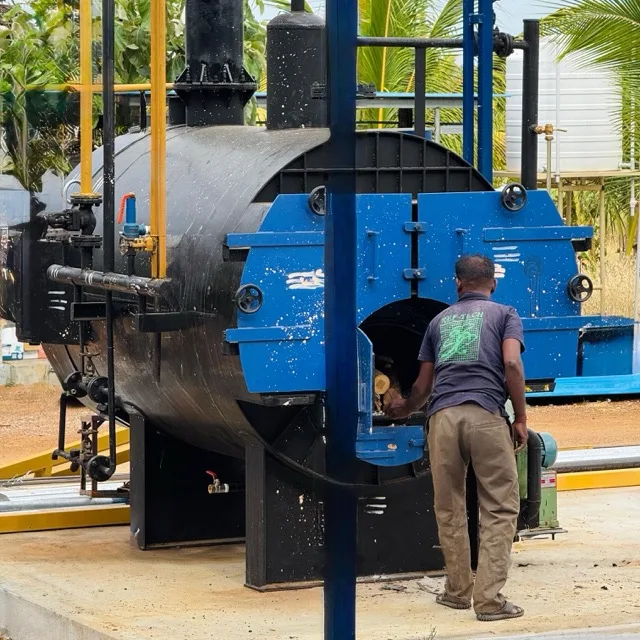 Wood Fired Hot Water Generator